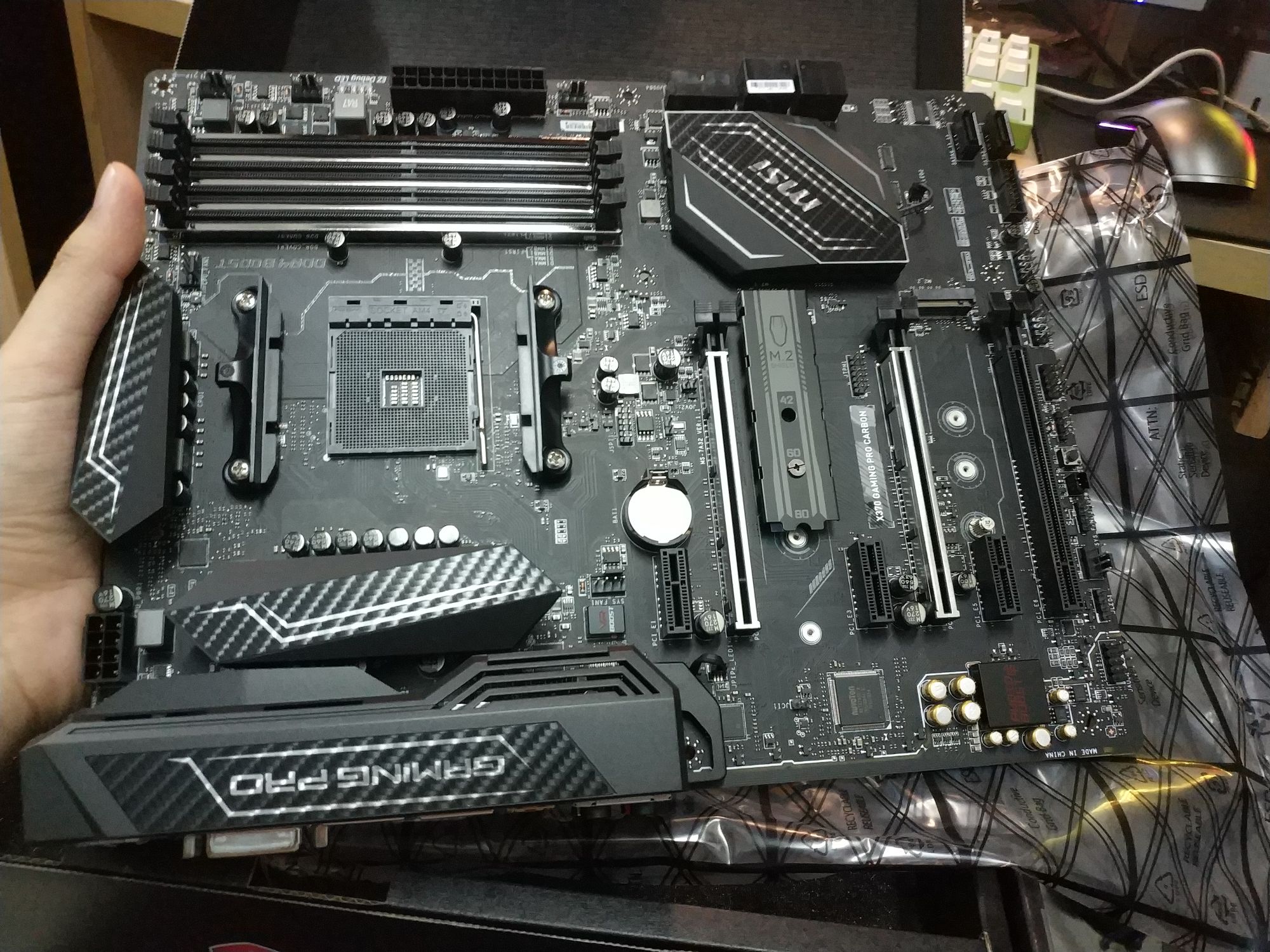 x370gamingprocarbon开箱