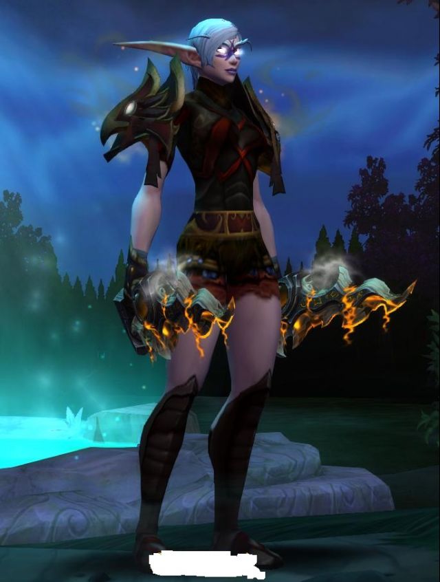 [皮甲] 暗夜女盗贼 2套幻化