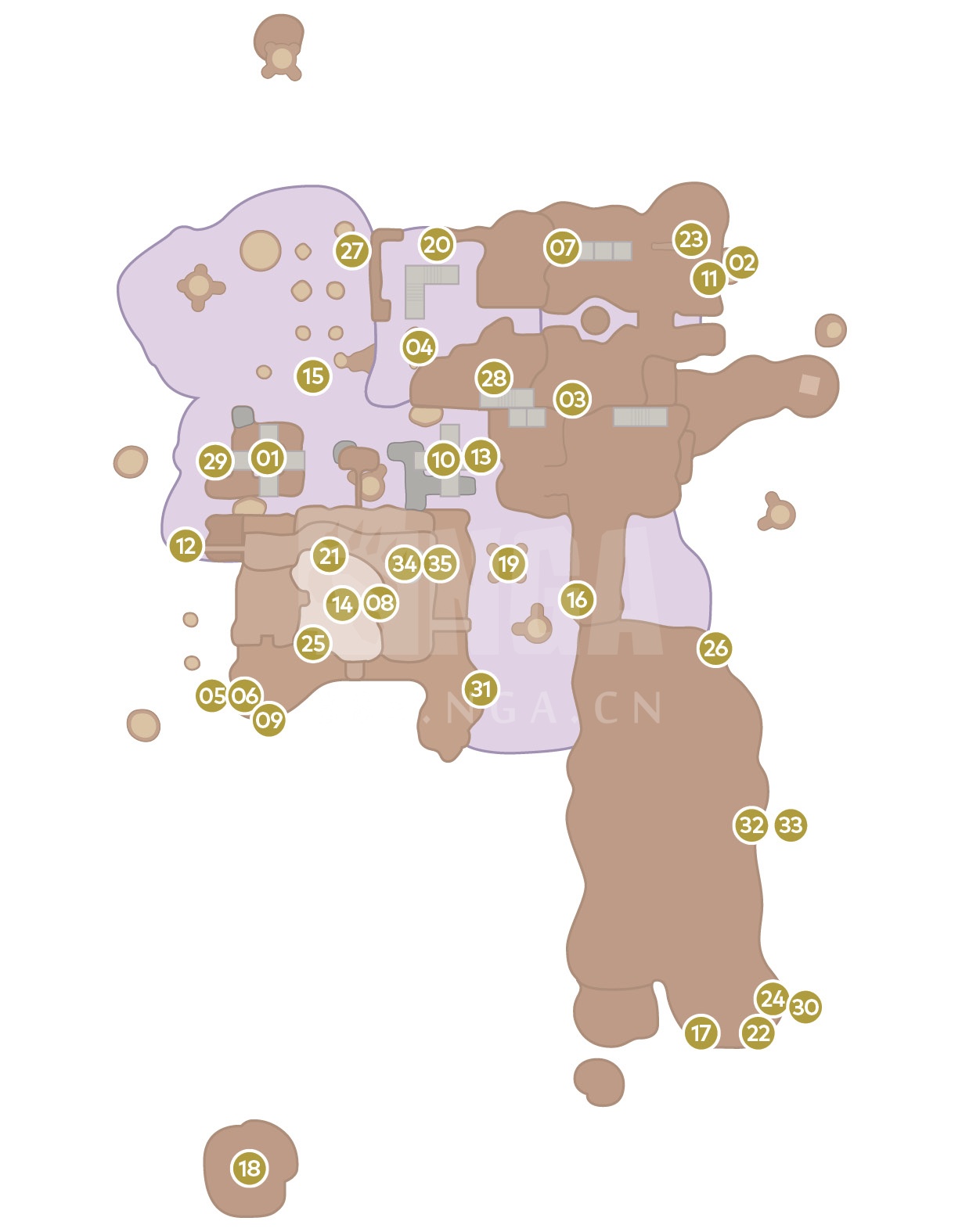 超级马里奥奥德赛全部力量之月及紫色硬币的地图标记及视频攻略