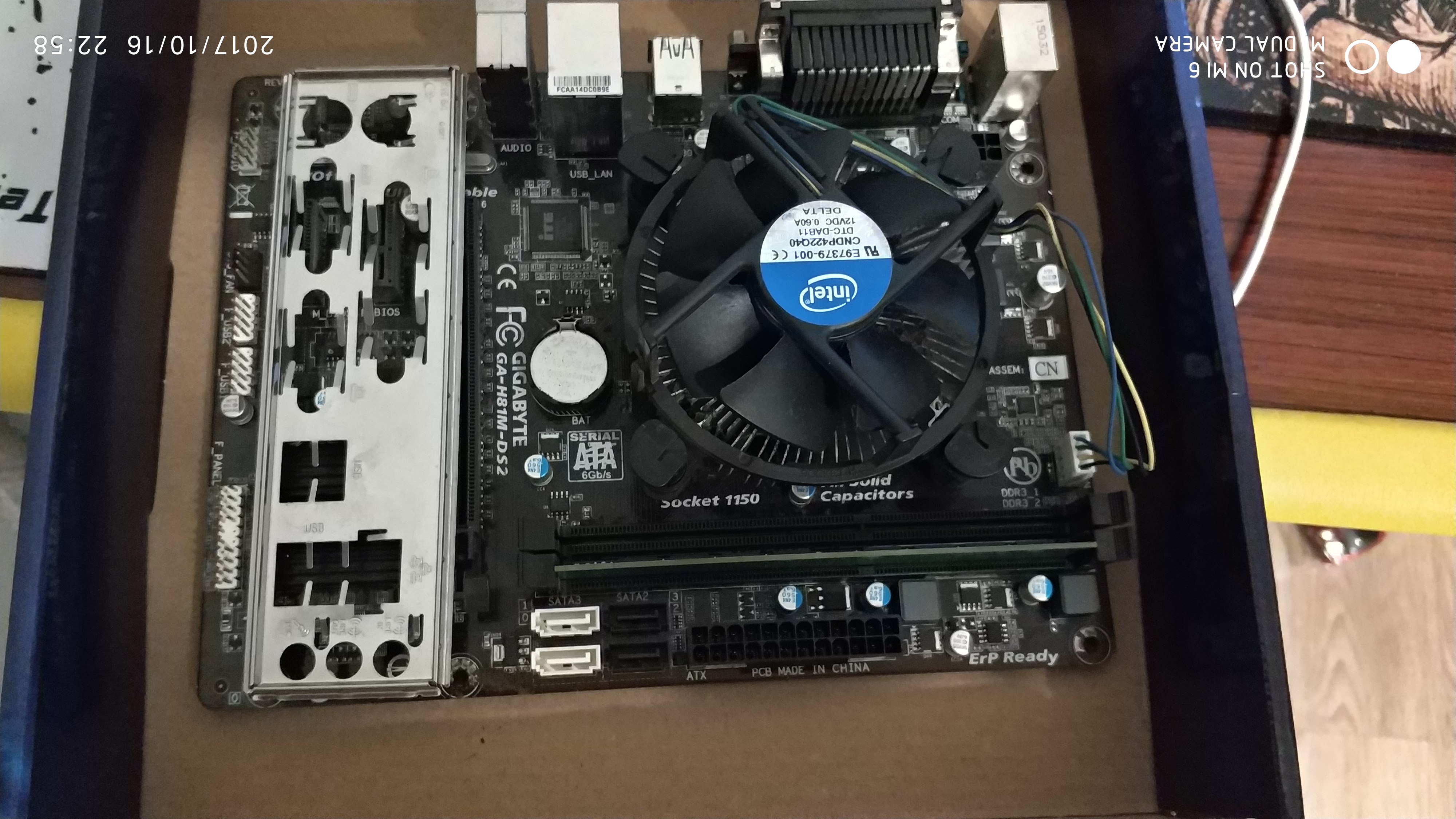 电脑硬件技嘉h81小板100包江浙沪楼主已自刀