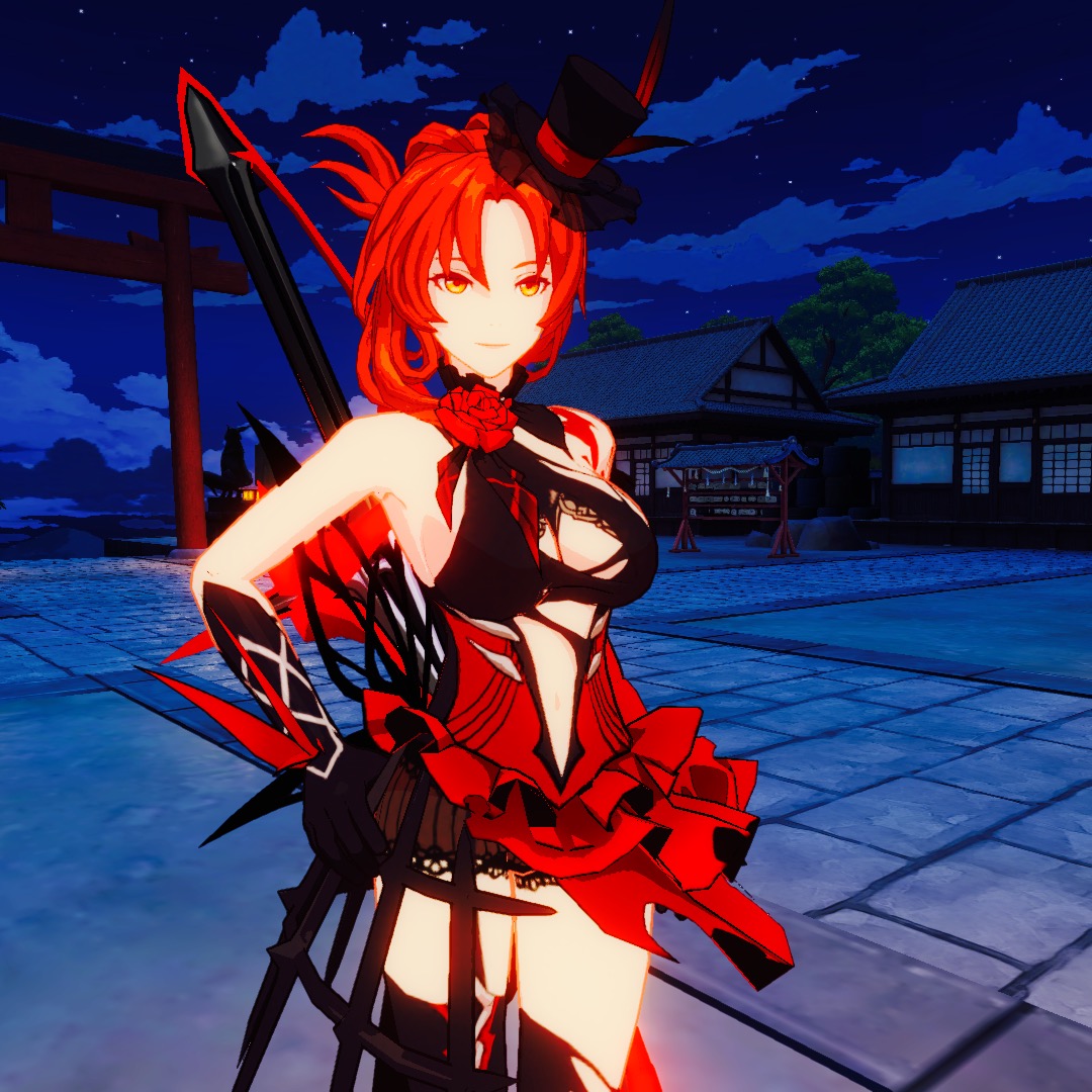 鬼铠玫瑰手牵手～终于不用挖矿了qaq