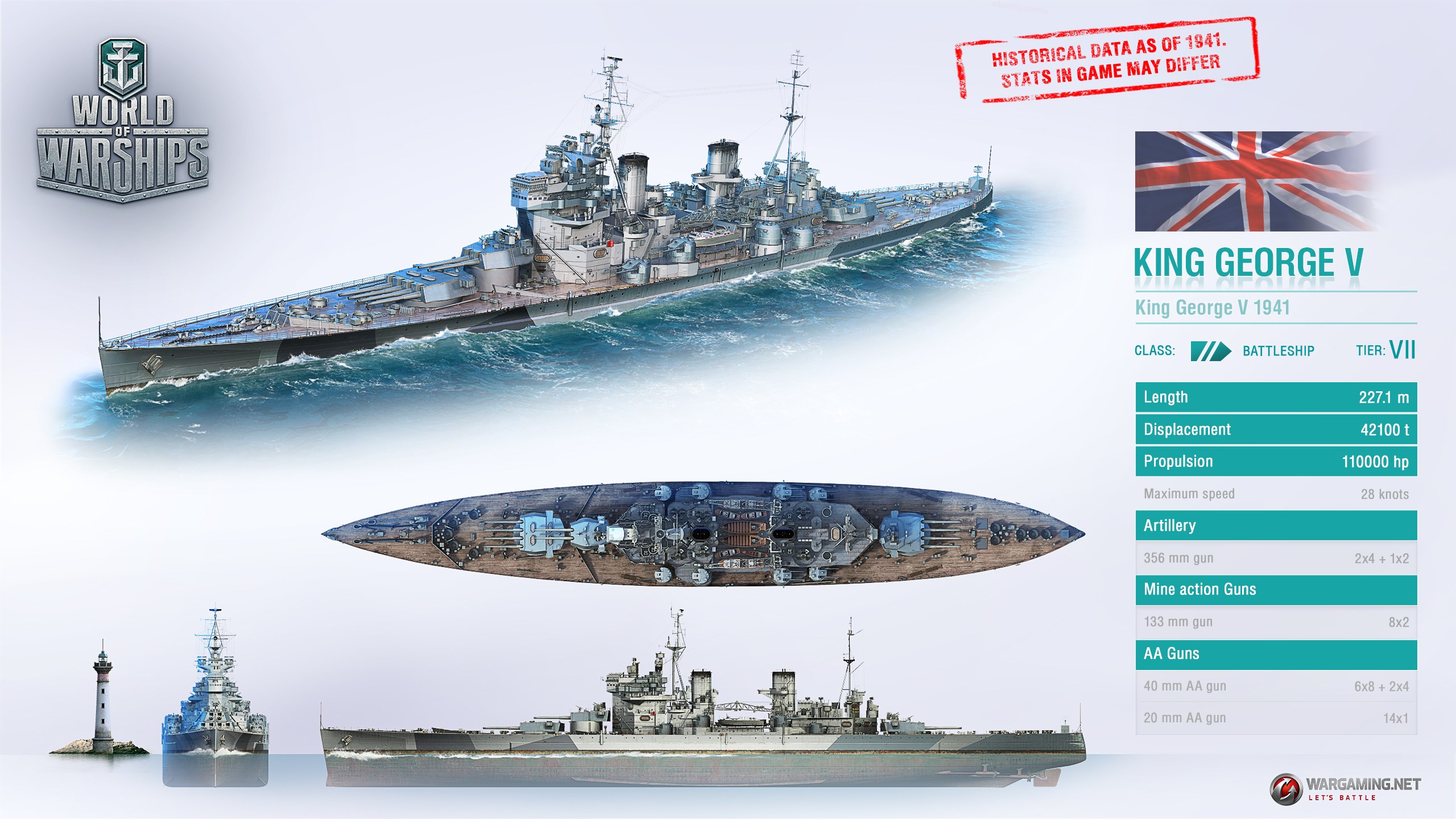 洛拉斯的战争世界 战舰世界 [wows新闻] 7级新金币船——约克公爵