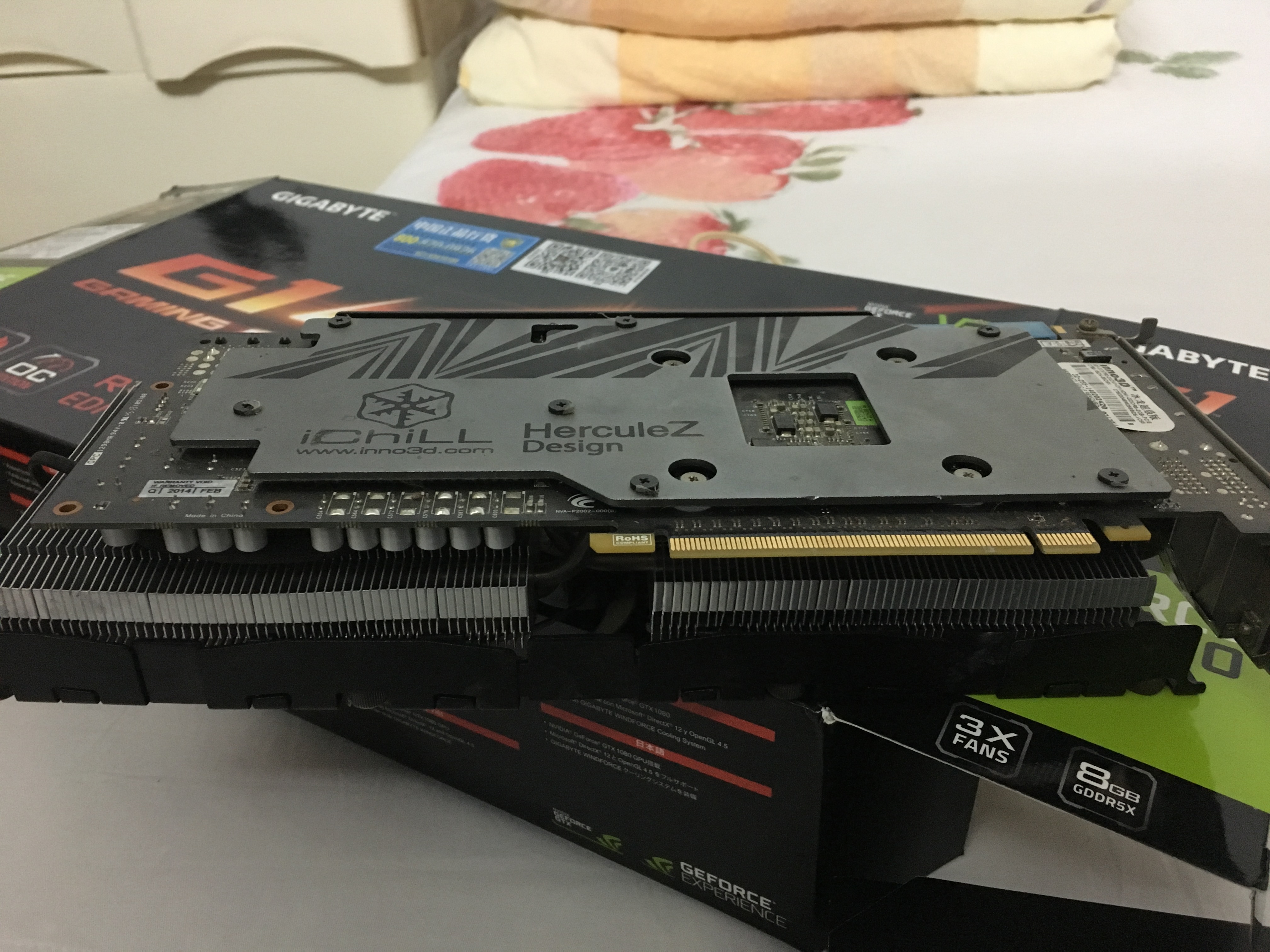 电脑硬件出一块映众超级冰龙gtx760