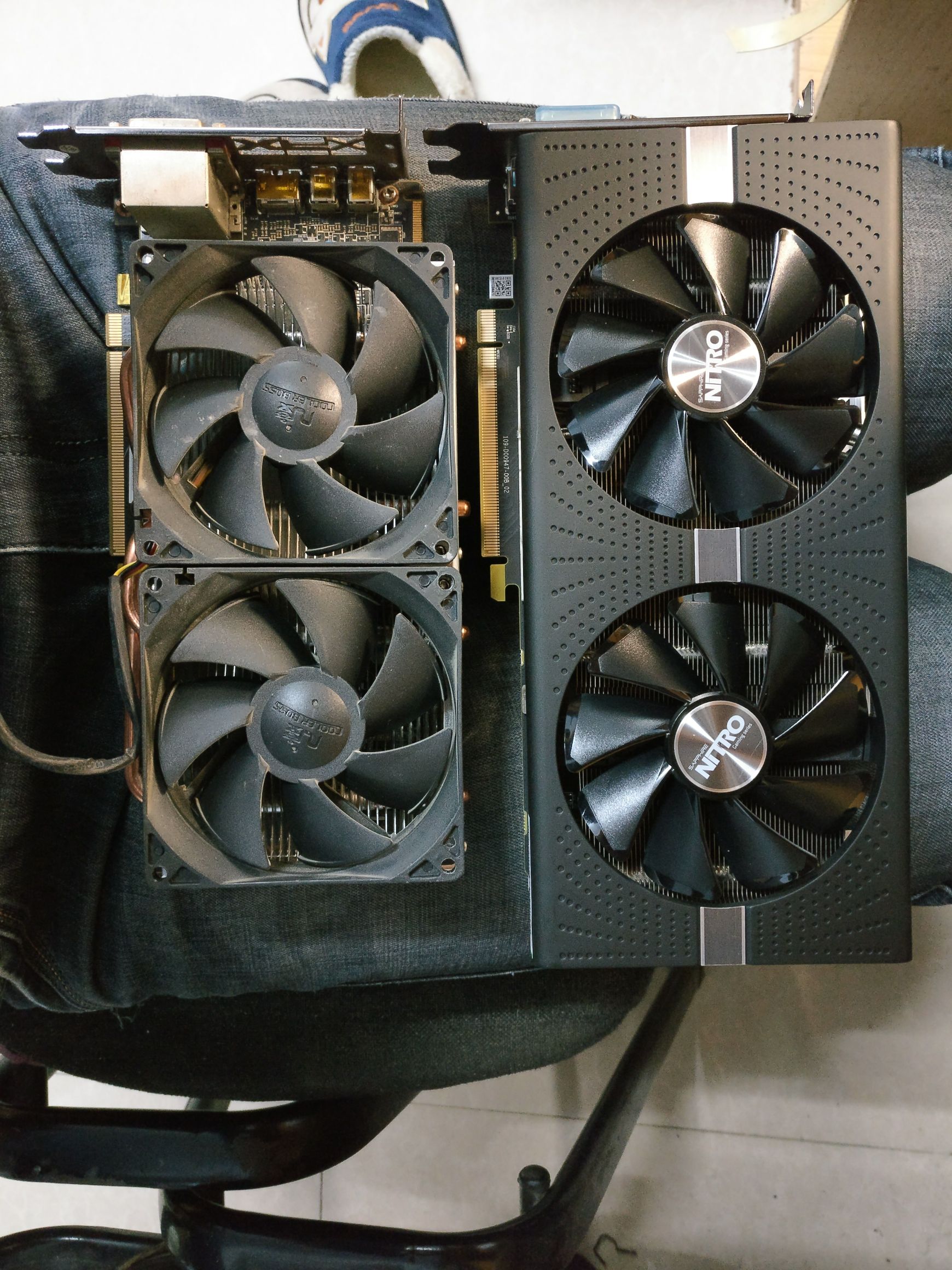 [电脑硬件]欲出一块讯景r9-270a,已换几度双子龙散热,顺带收一块b75