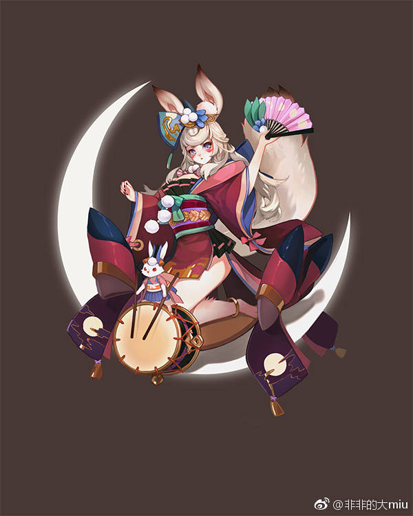 一人血书追月神觉醒立绘建模优化