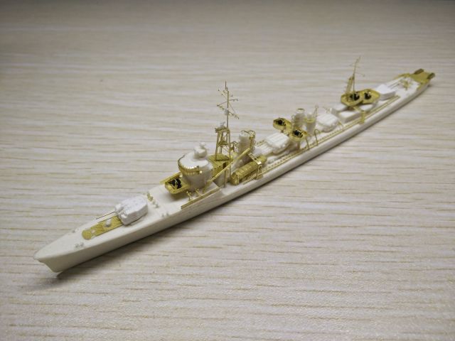 多图预警!富士美新金1/700 大和组装