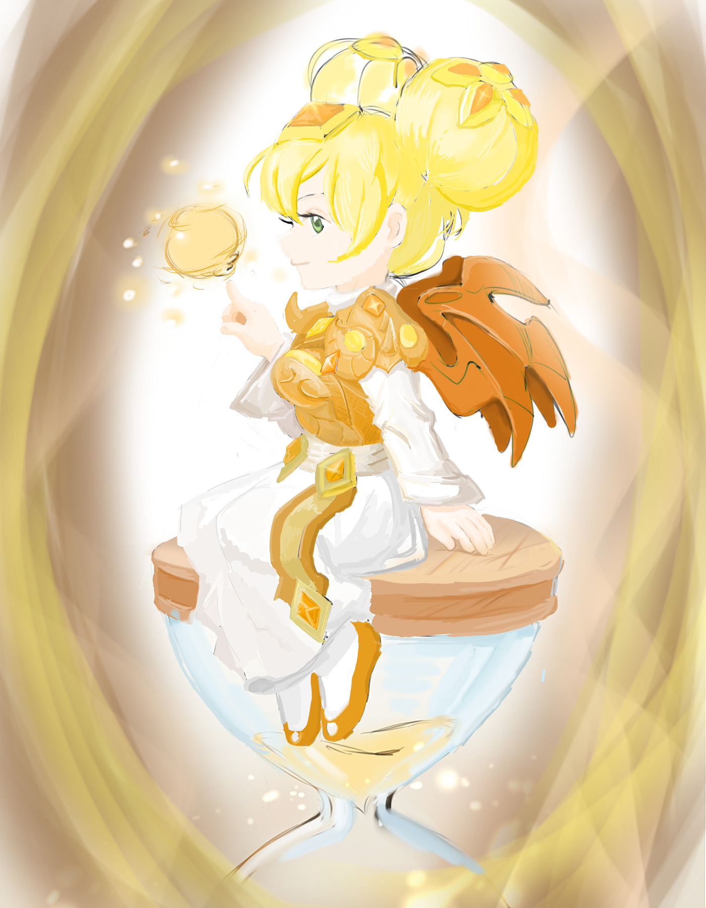 手涂之前坛子里收的克罗米