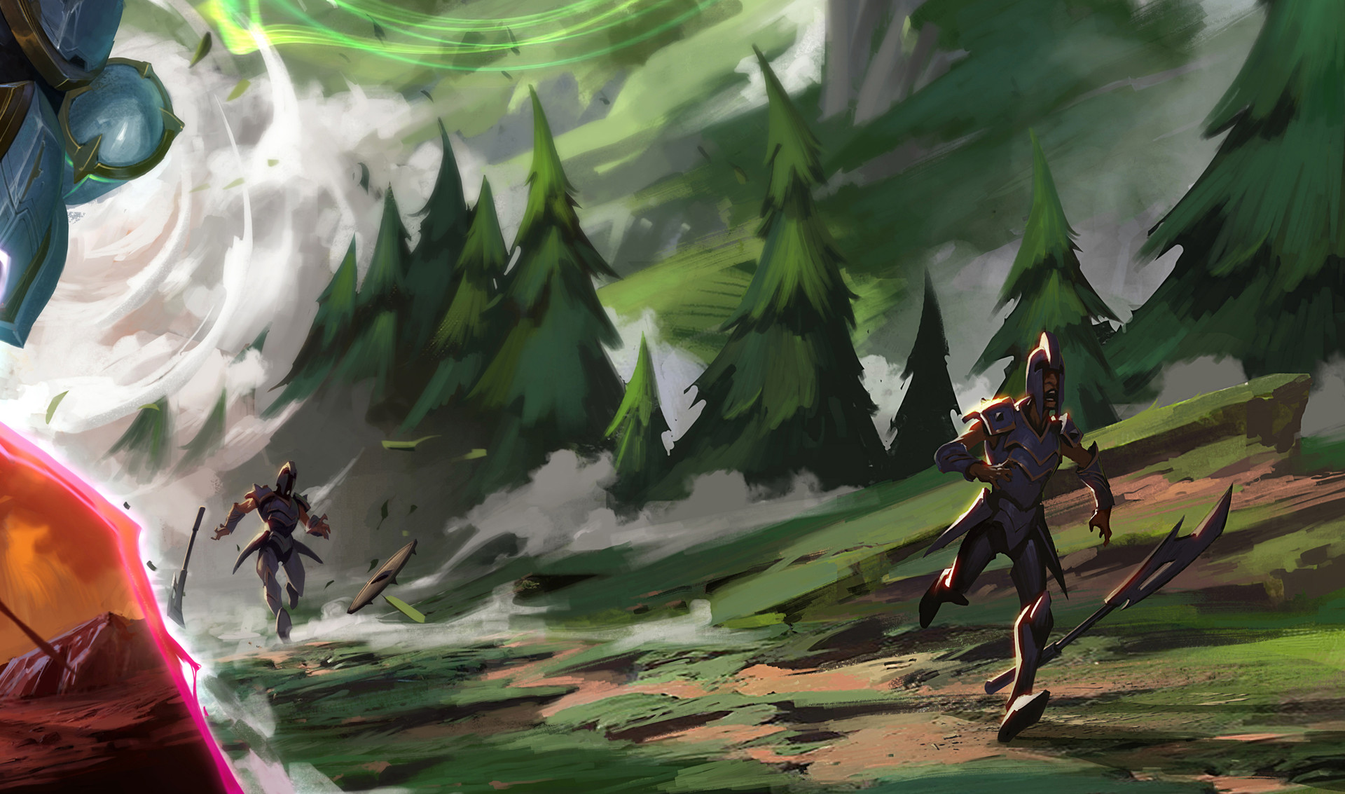 基础搬运枪骑布里茨原画创作过程