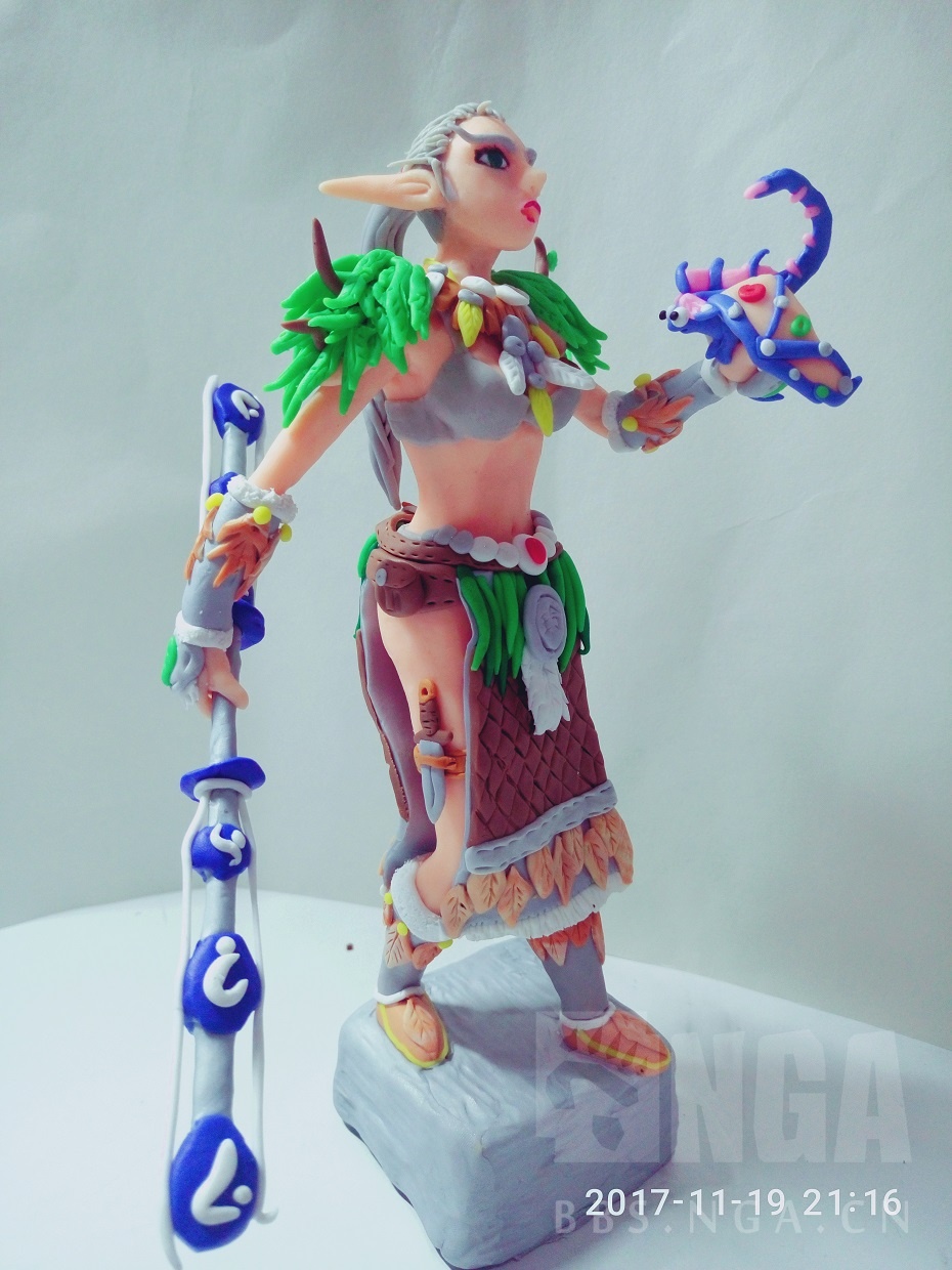 [手工] 暗夜精灵德鲁伊(t1套)