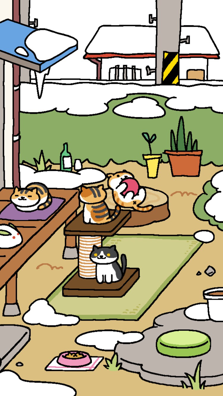 [安利] neko atsume 《猫咪庭院》一款轻松休闲的吸猫