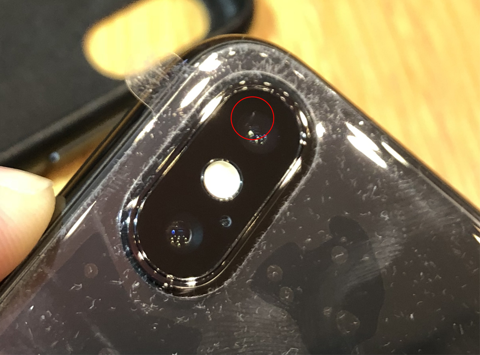 关于iphonex摄像头进灰的一点直营店换新体验
