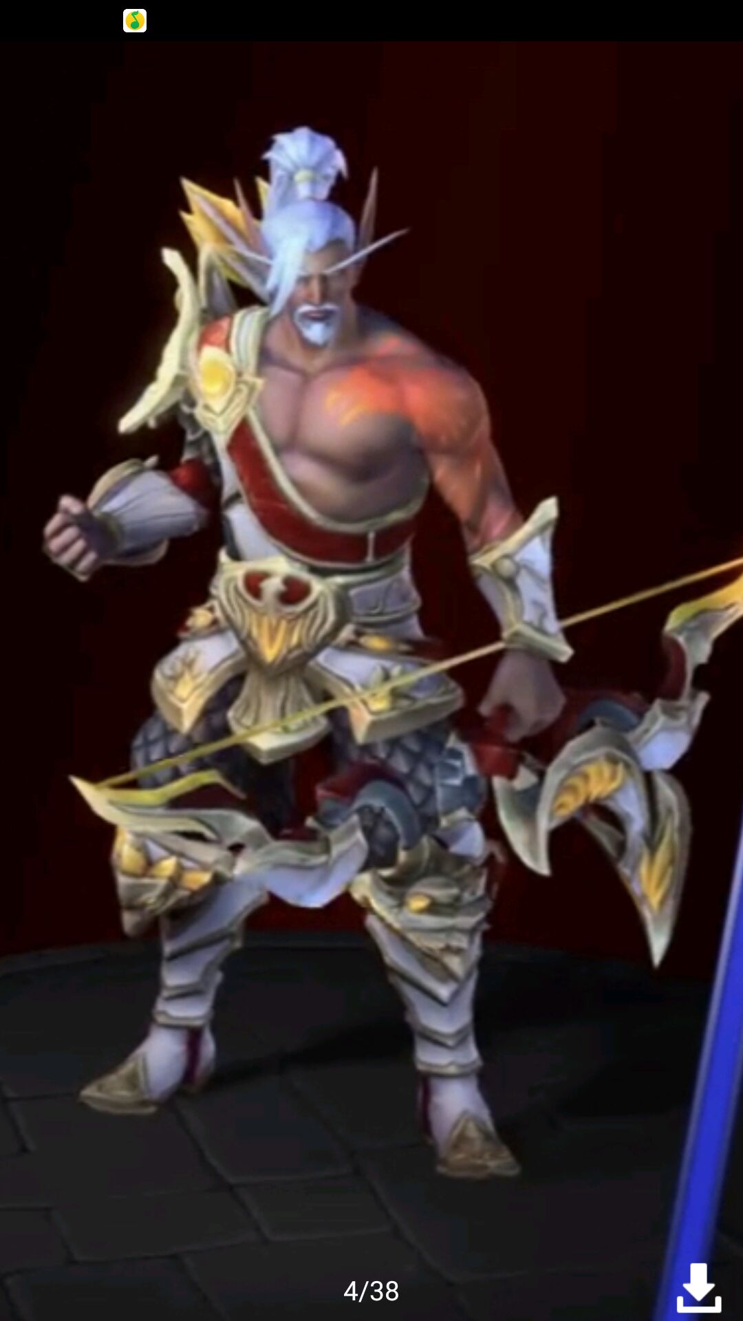 半藏这个皮肤好像保加利亚妖王啊