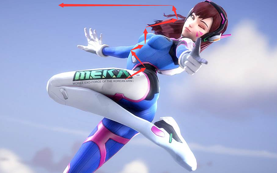 我的视角怎么是这样的新版德莱尼女的动作很好看大家有注意到么