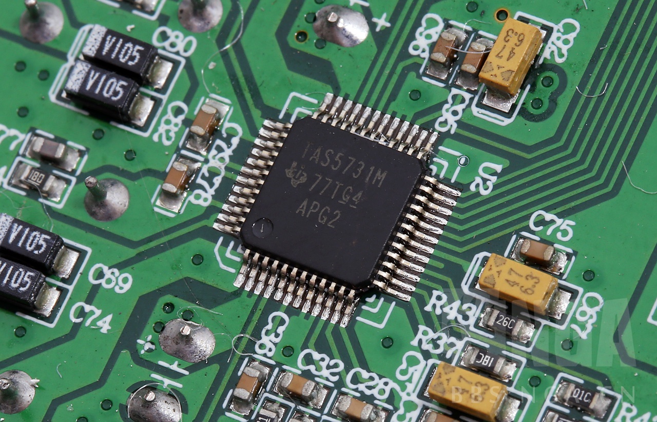 hp3使用了ti的tas5731m数字功放芯片,根据ti的datasheet显示,这