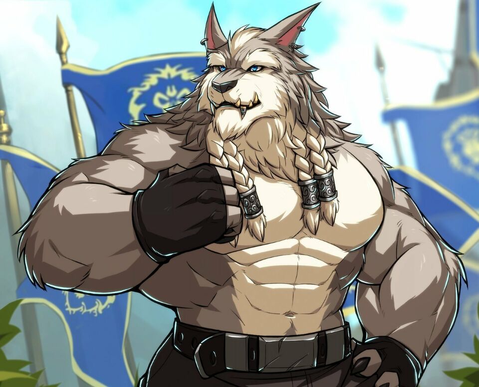 求个性感狼王手机壁纸