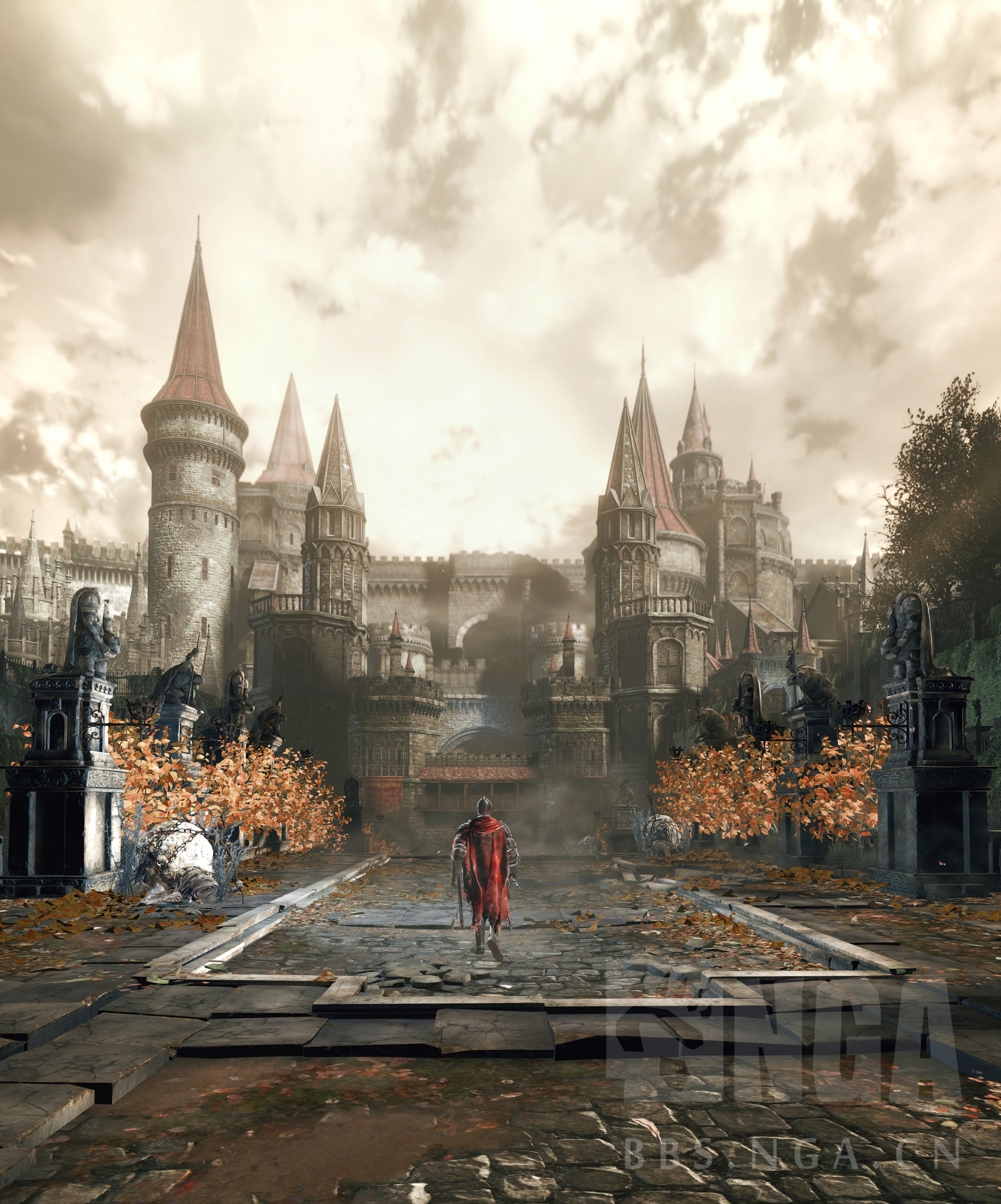 [黑暗之魂3] 洛斯里克一套加大盾和骑士长枪需要多少体力才能把负重