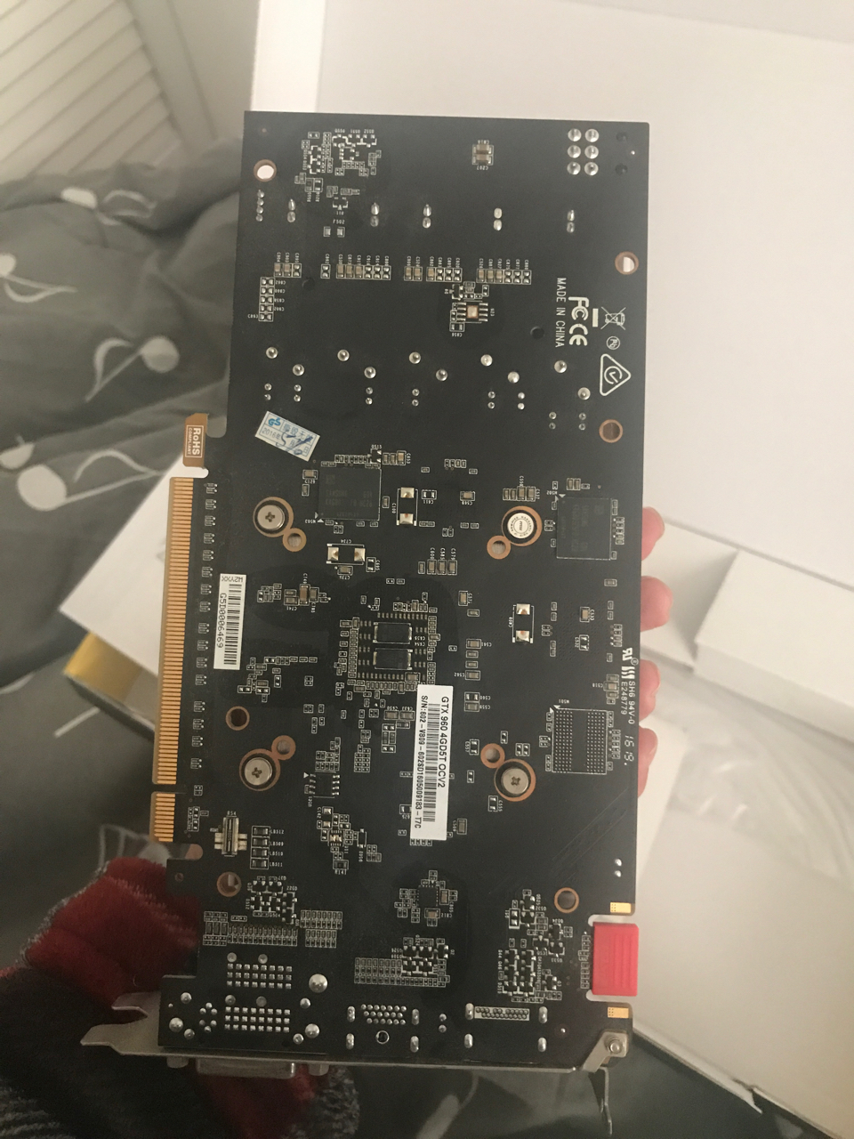 电脑硬件已出gtx9604g微星自用一年