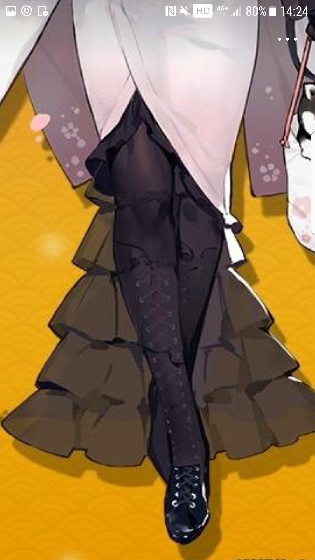 提问爱宕的新皮肤为什么感觉鞋子有点怪