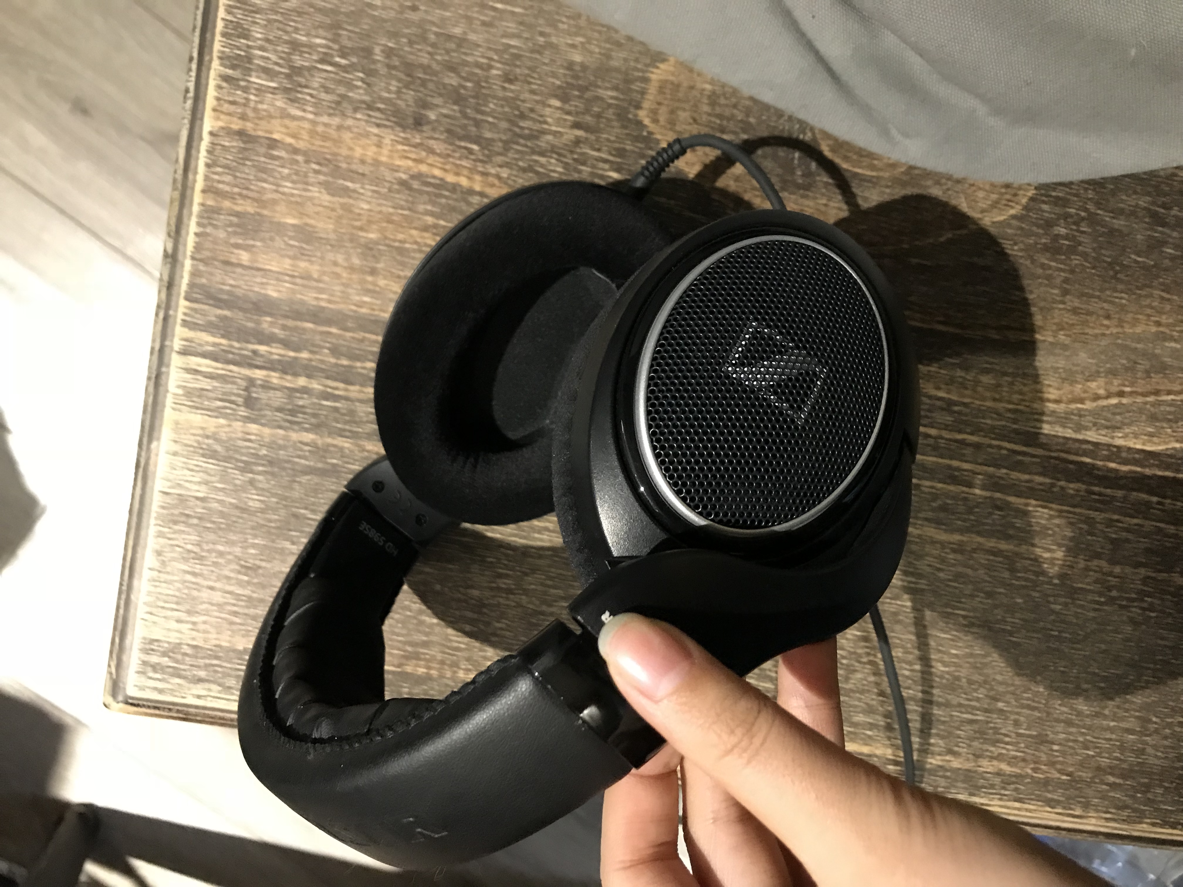 耳机音响耳机95新国行在保森海塞尔hd598se头戴式耳机价格500元