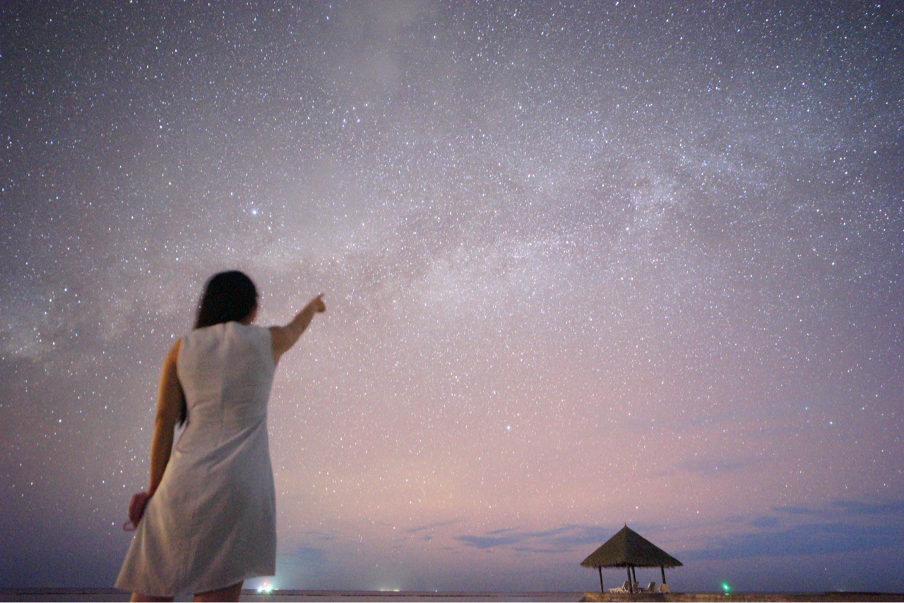 求教拍银河人像后期问题.
