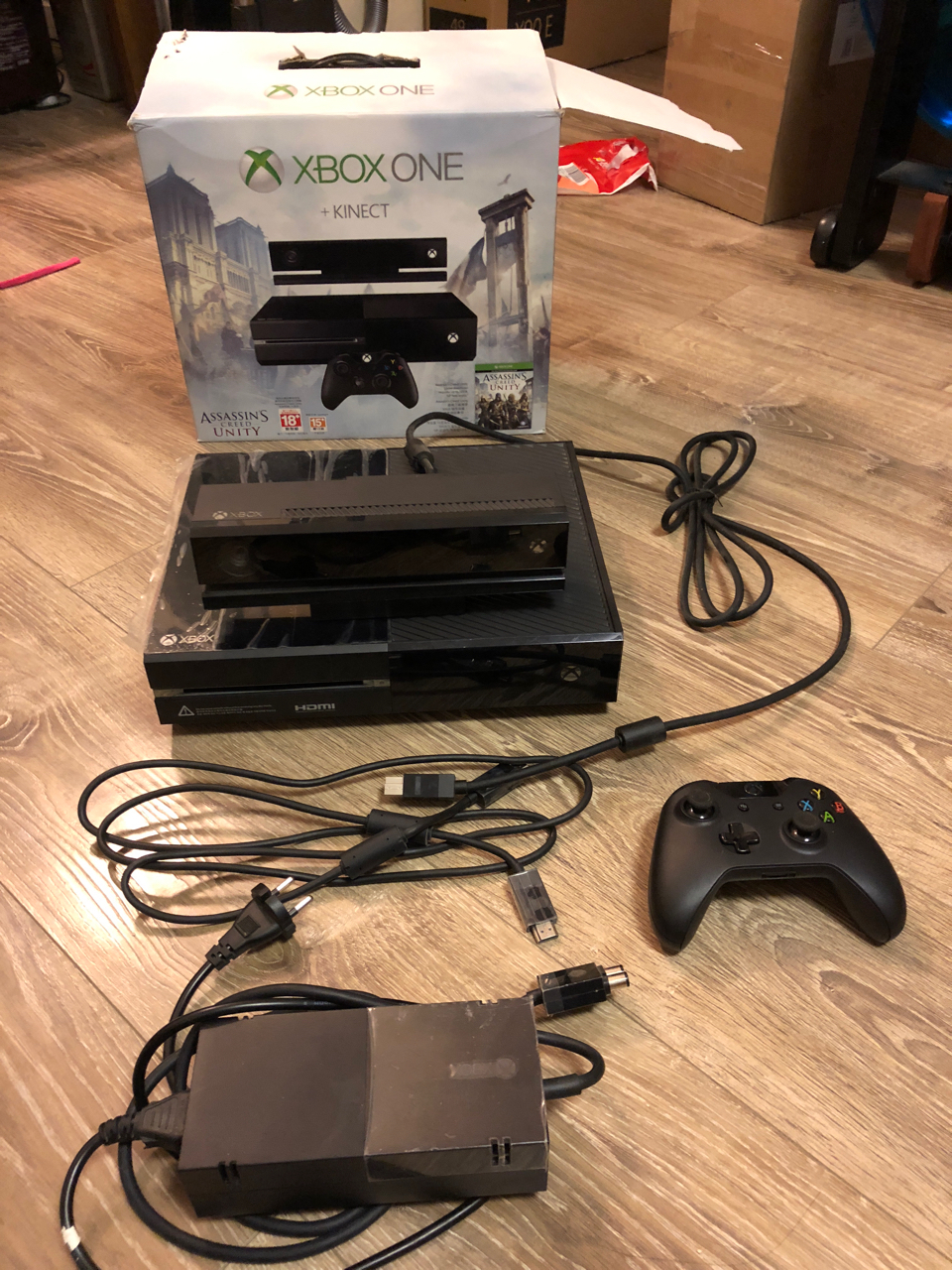 电视游戏主机掌机出港行xboxonekinect套2手柄送三个游戏求求你们买了