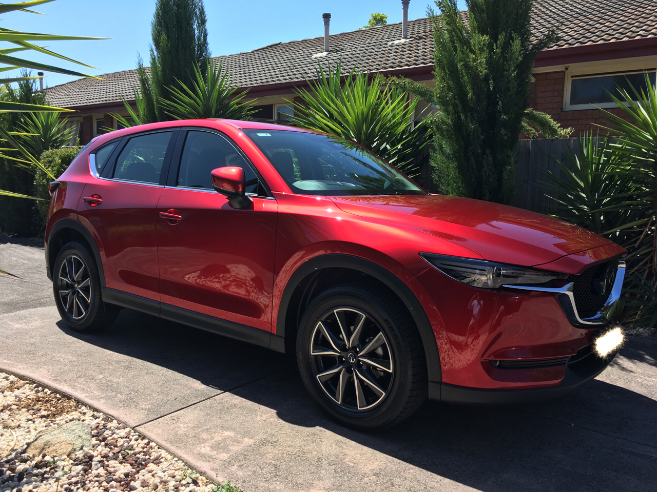 [车版专栏-提车作业] 马自达cx-5 2.5l魂晶红 极简作业防一血