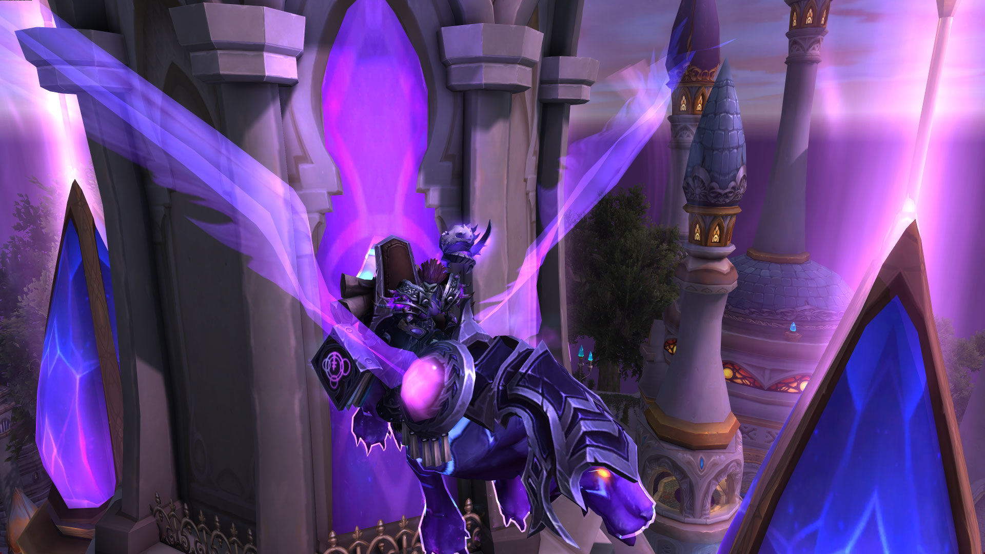 布甲亡灵法师紫色幻化分享