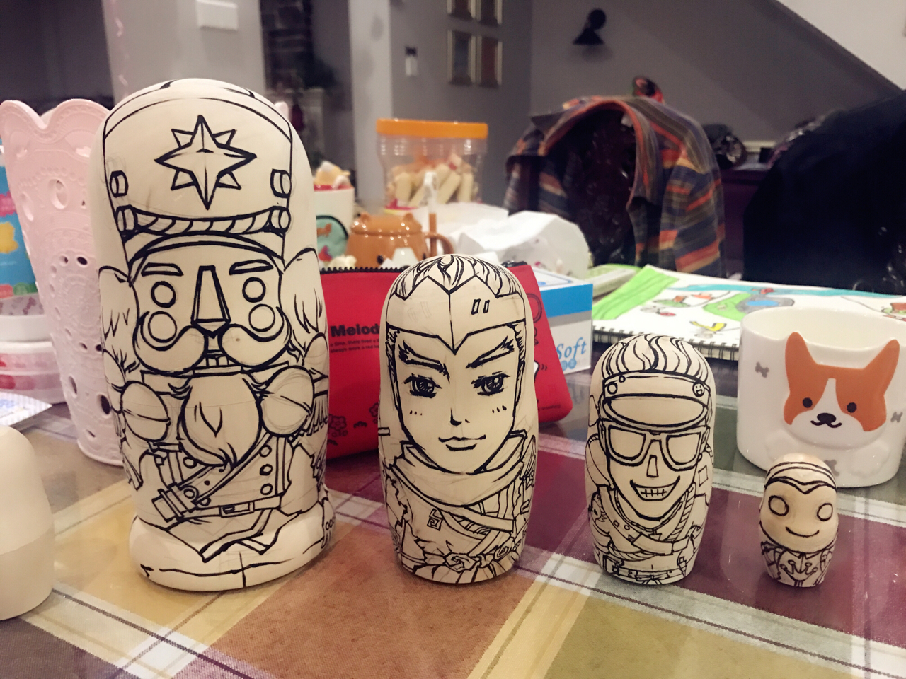 ow手绘套娃～全部完结撒花～下一组男英雄你们想看到谁?