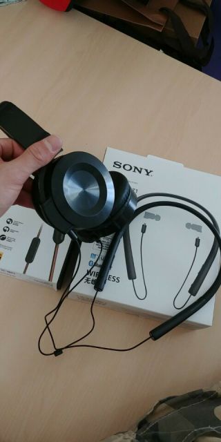 入手了索尼m2bt1蓝牙线非头戴蓝牙耳机原来声音还不错哦