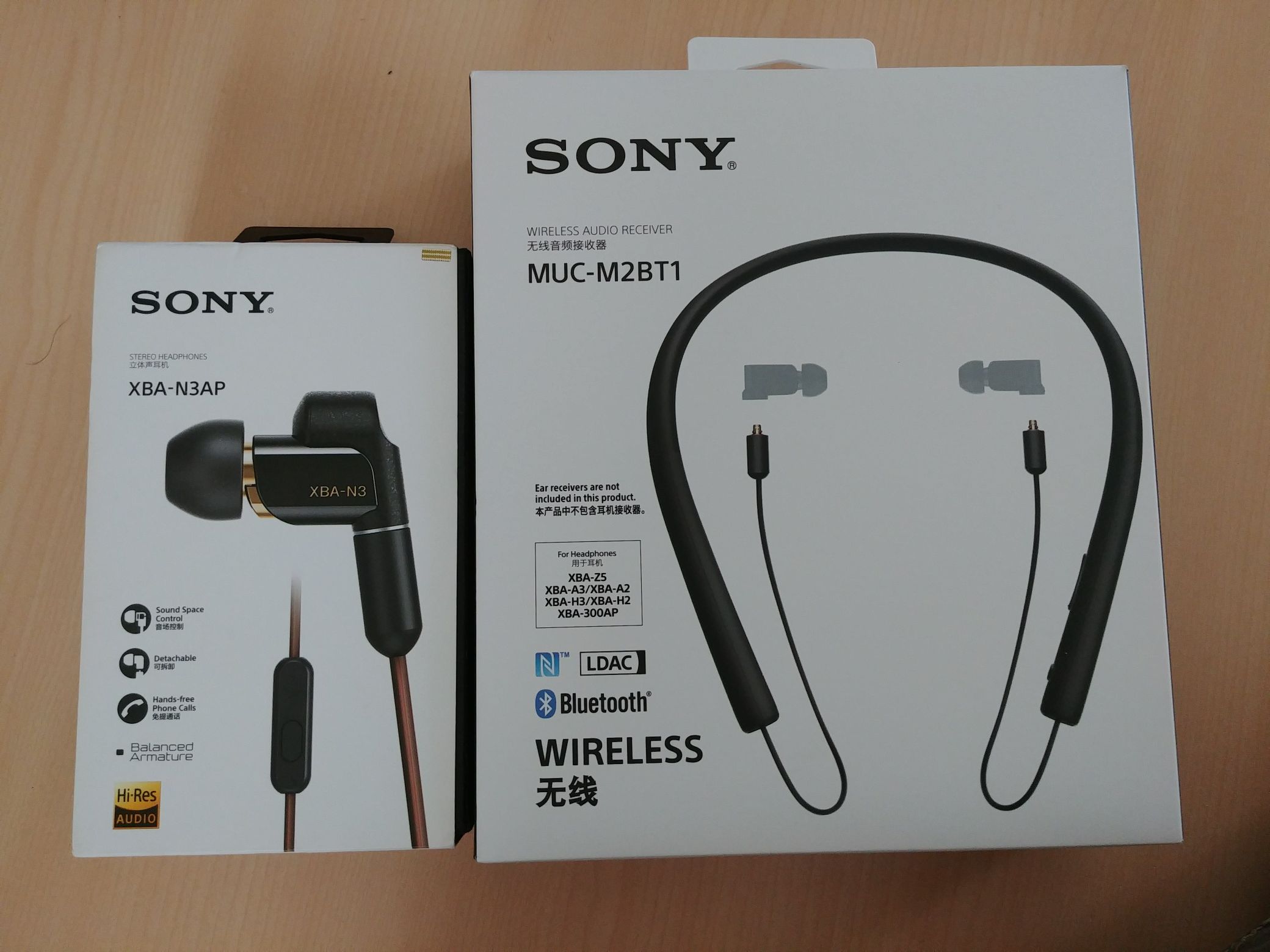 入手了索尼m2bt1蓝牙线非头戴蓝牙耳机原来声音还不错哦