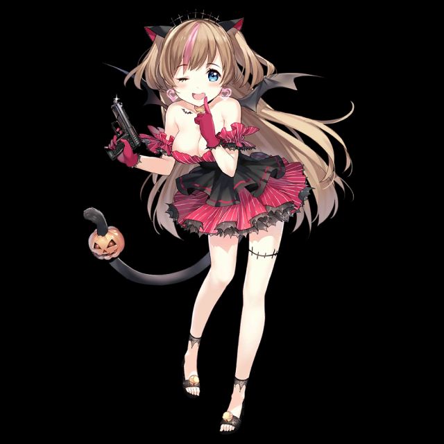 南瓜熊熊大家都躲哪了呢～要捣蛋咯～官方宣传图大破64式-异邦魔女啊