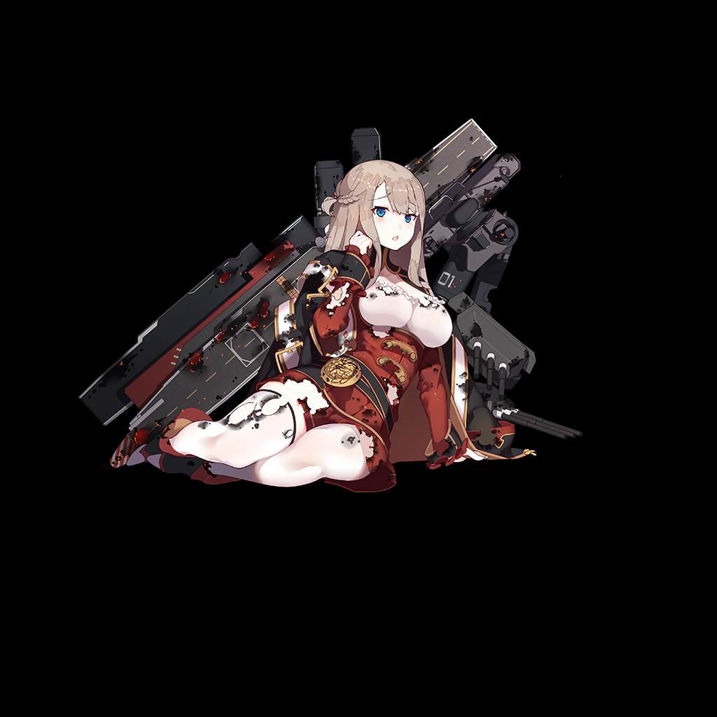 圣建船大破立绘