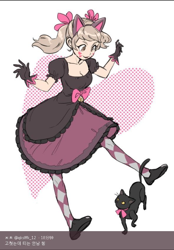 既然法鸡半藏都更新了皮肤那洛丽塔猫耳dva要实现了