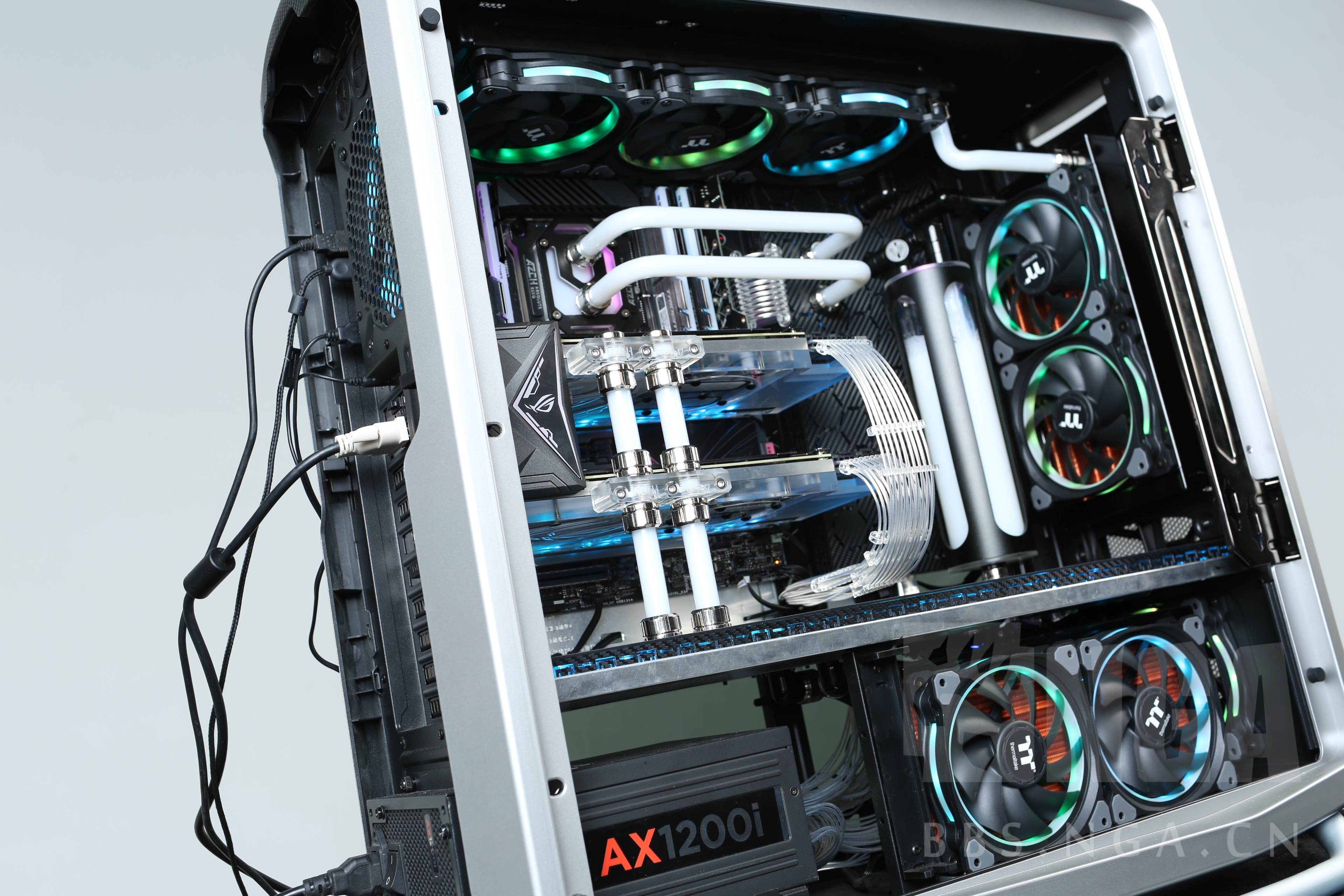 作业贴常熟中挚嘉水冷电脑出品inteli97900x水冷华硕猛禽gtx1080tio