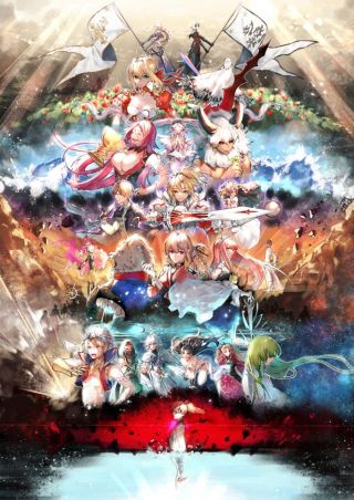 [艺术审美e-]有没有那种fate全家福类的图