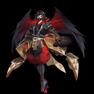 哪位大佬能透露一下大天狗黑金羽刃那个皮肤?