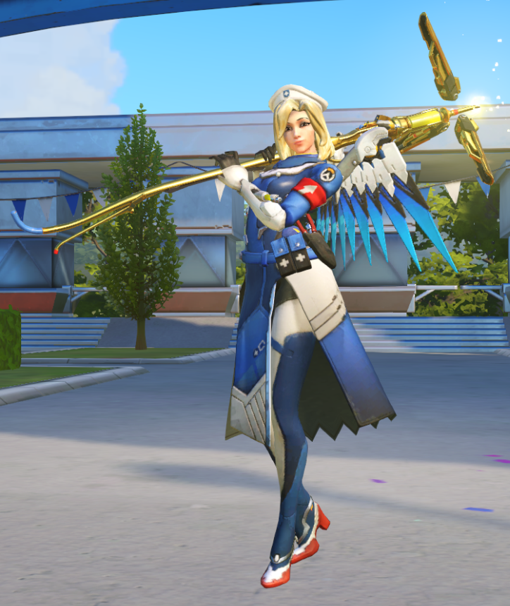 马萨卡这难道是天使新年皮肤