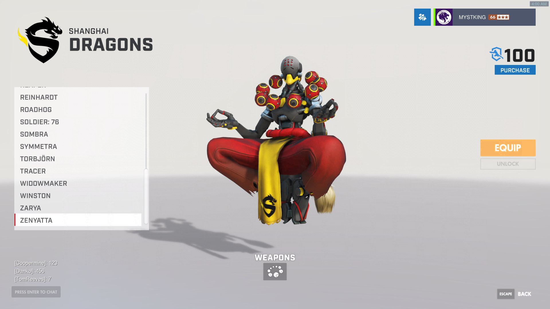 [搬运] reddit 用户言出必行,在 shd 拿下小分后购买全套龙之队皮肤