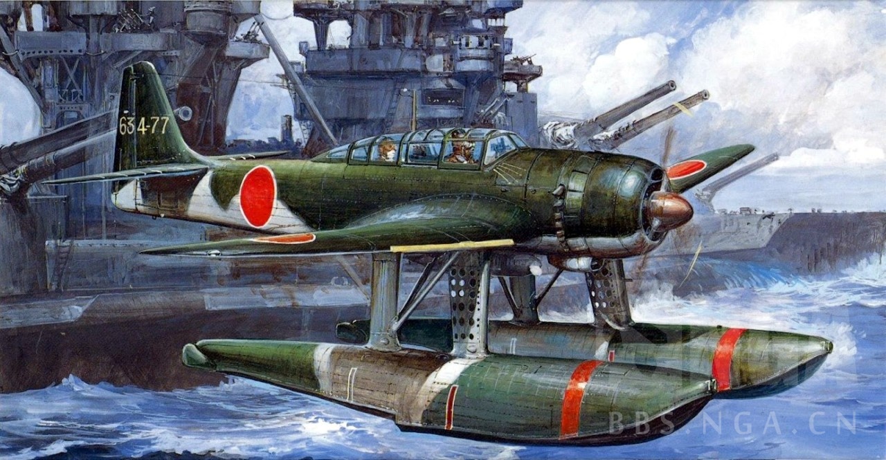 [铁球监修组][科普]日本海军"瑞云"水上侦察/轰炸机小传