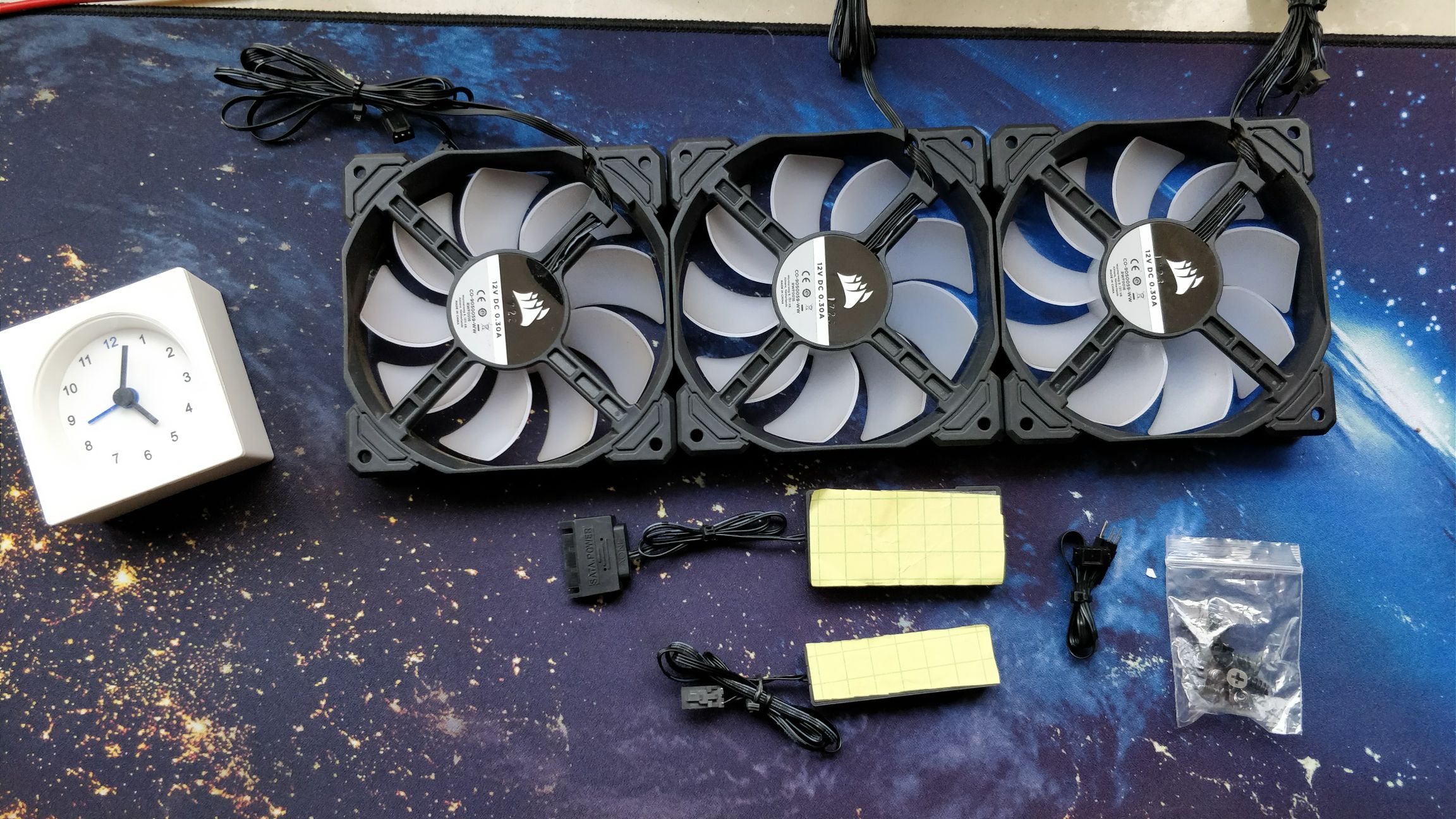 电脑硬件海盗船sp120rgb风扇