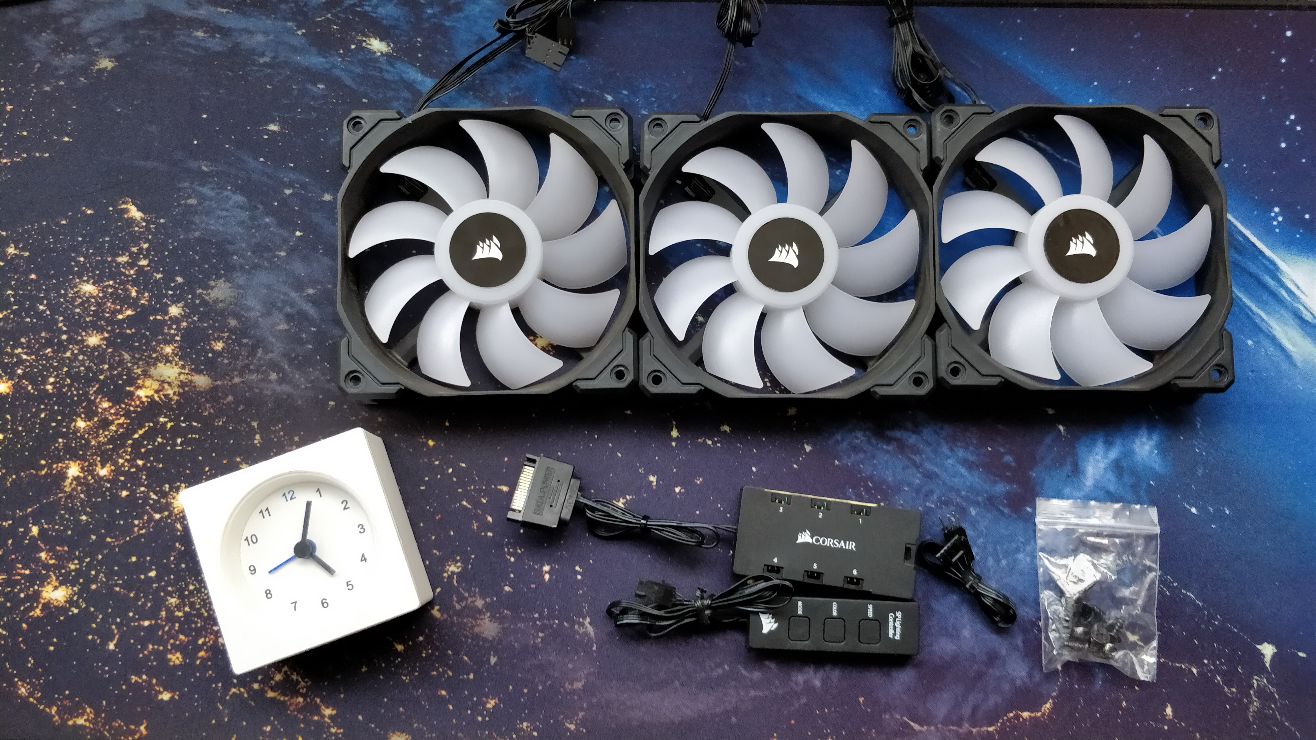 电脑硬件海盗船sp120rgb风扇