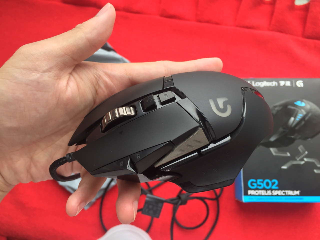 电脑外设罗技g502出售已出已出