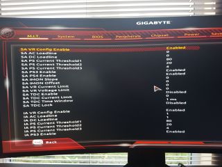 技嘉z370gaming3主板配8700k求超频50教程bios设置