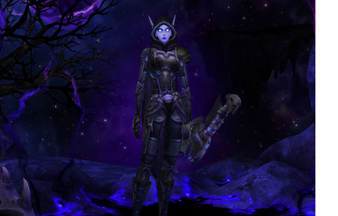 用虚空精灵cos黑暗游侠