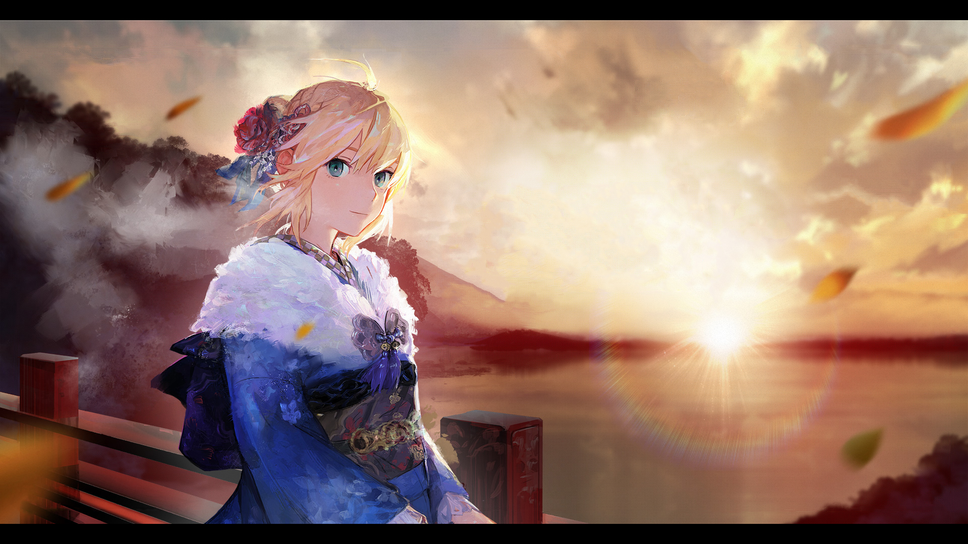 艺术审美e理性蒸发a做了张新年呆毛无字版壁纸附1080魔改扩大版