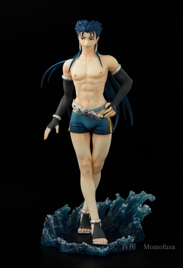 理性蒸发a百工房fgo库丘林caster泳装ver彩色原型公开