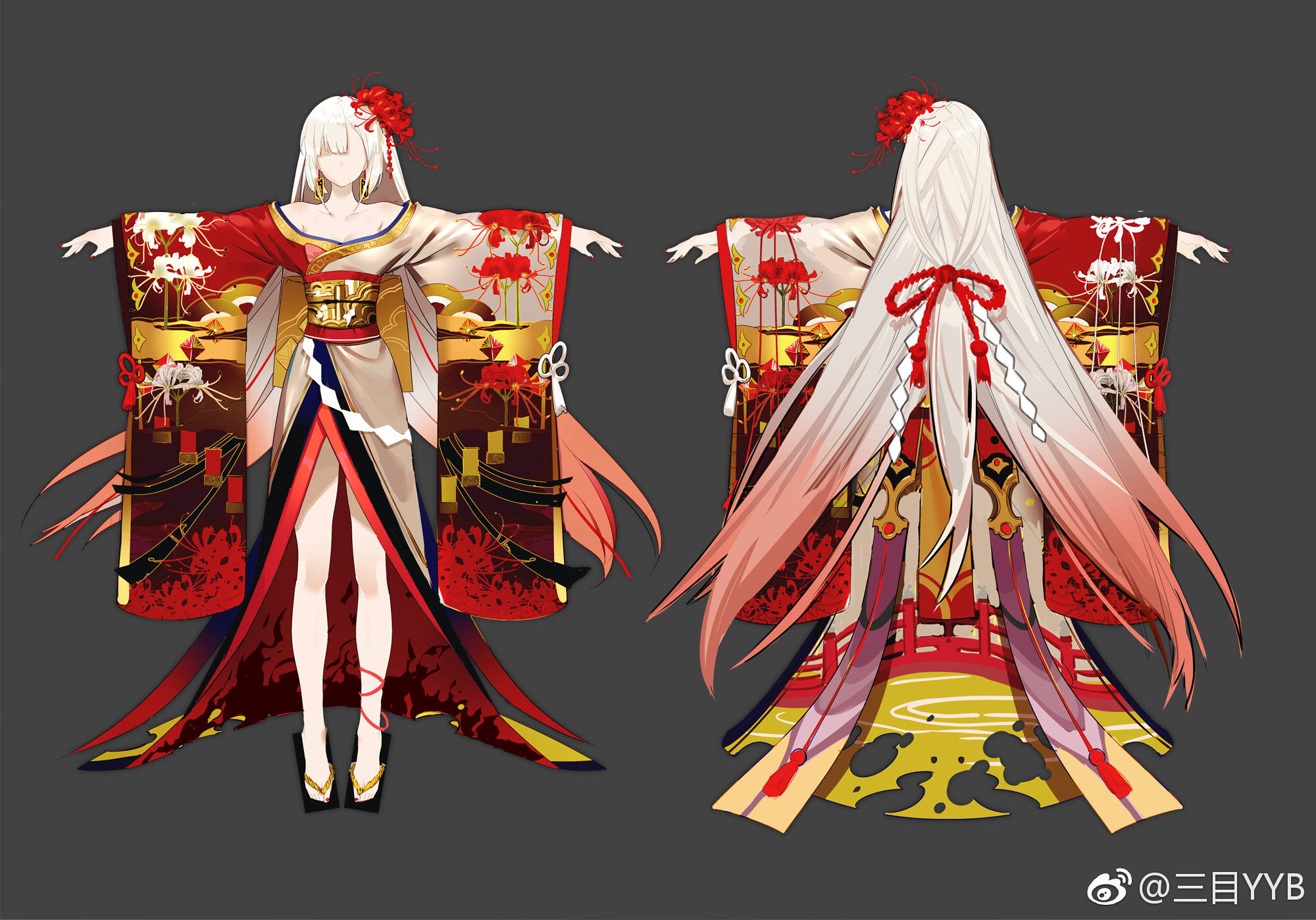 百绘罗衣彼岸花