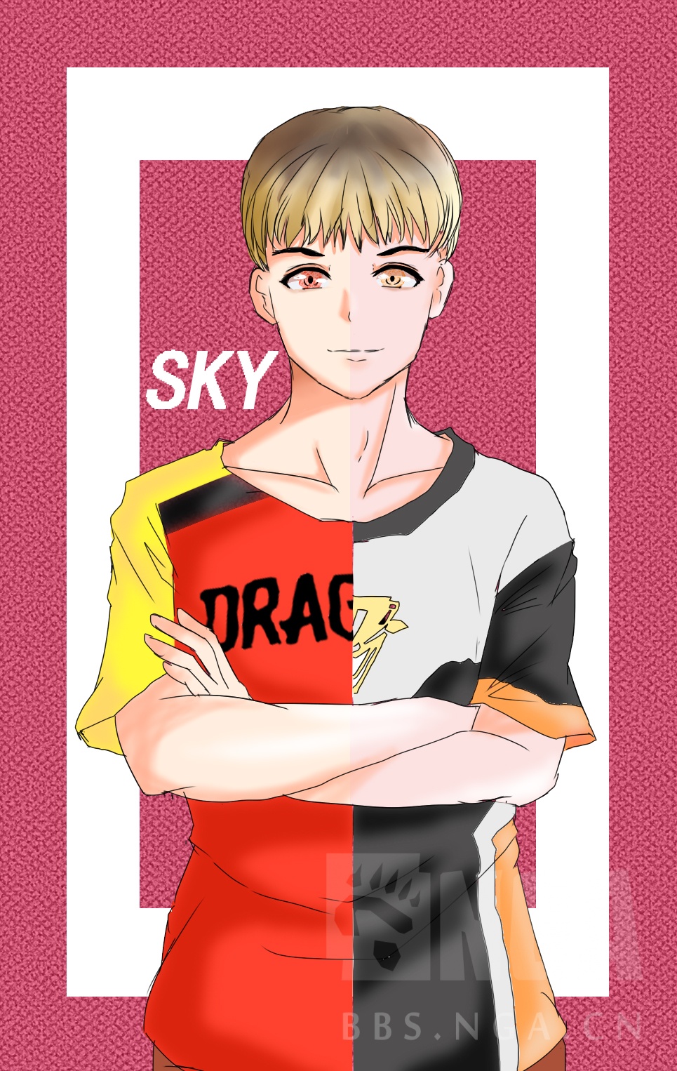 同人创作为还在ow奋斗的各位画的一些应援画更新杀人哥