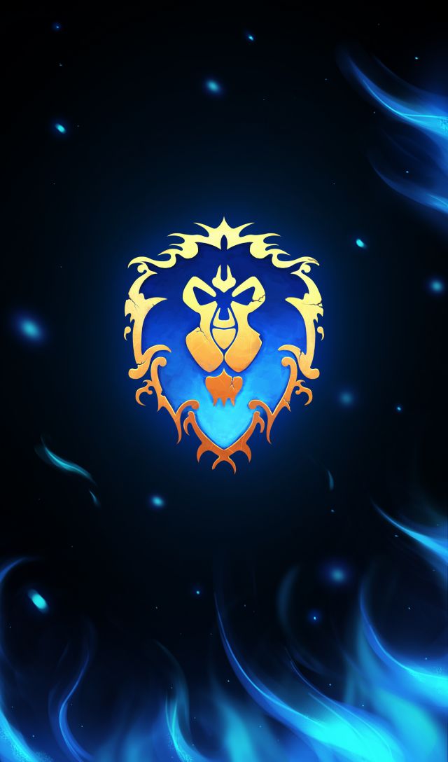 请问有人能找到80联盟和部落logo的图吗