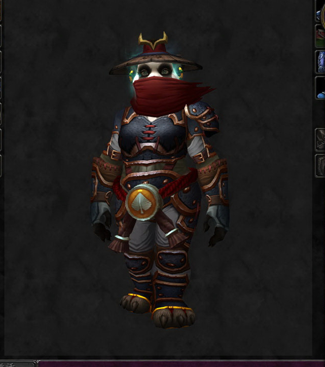 求女熊猫武僧幻化